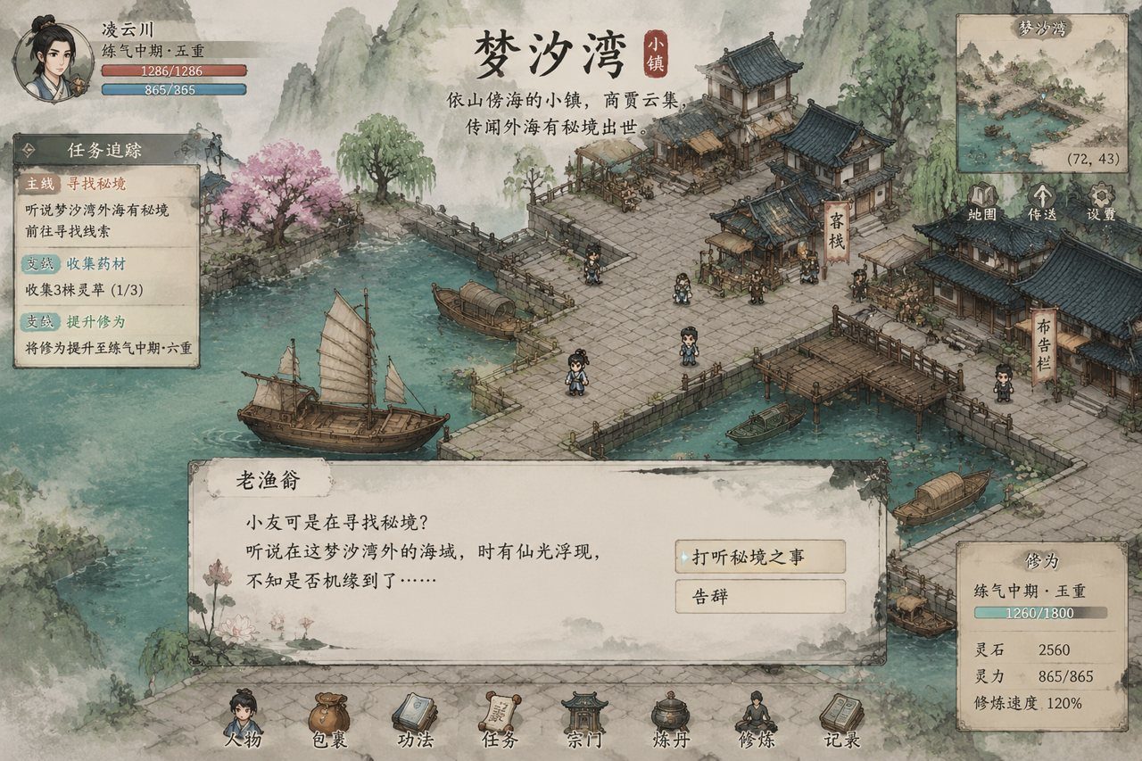 谪仙索欢录 支线内容 演示图 7