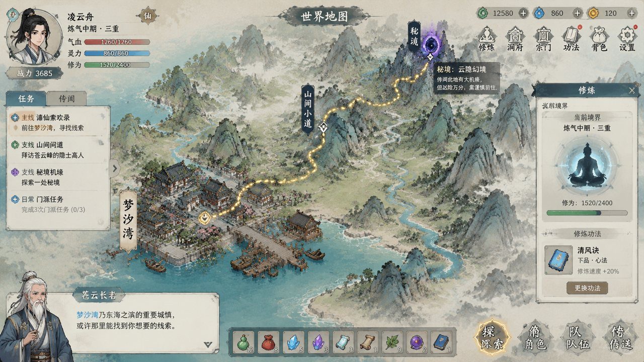 谪仙索欢录 新手攻略 预览图 2