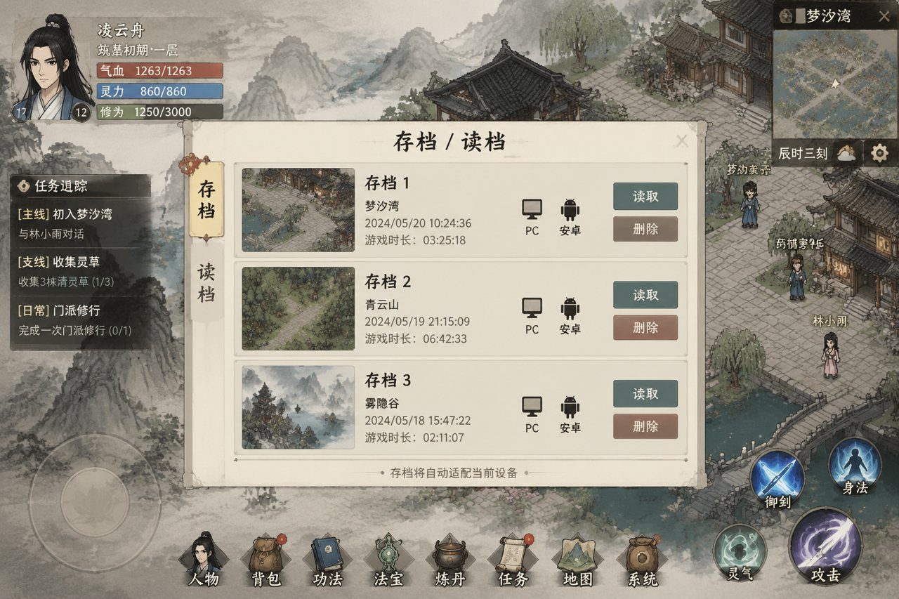 谪仙索欢录 地图探索 展示图 1